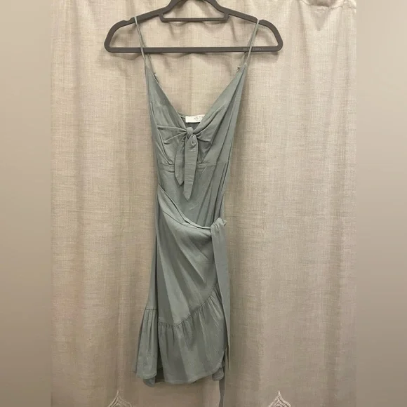 astr the label sage green dress ASTR the Label Wedelia Dress in Sage